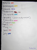Rain's list for my colors