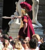 Florence photos, #4 - Cellini's Perseus, Michelangelo's David