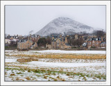 North Berwick Law in the Snow