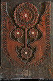 Wooden Ceiling with ornaments - Jabrin Fortress
