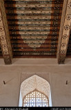 Wooden Ceiling with ornaments - Jabrin Fortress