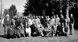 ISU Mechanical Engineering graduates 2013 with most faculty and a doggie 1600pix BW 024.JPG