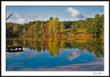 Hart's Square Lower Lake--Fall morning