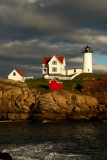 DSC09978.jpg NUBBLE LIGHTHOUSE  last night... lighthouses york by donald verger