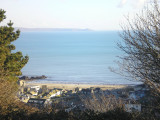 1st January 2010 view of beach and Rame Head in the distance.