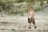 Ryan walks isle of palms beach collecting shells