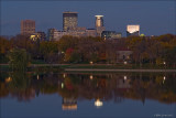 Isles nightview of Minneapolis, MN