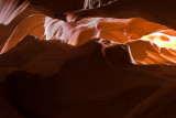 Antelope canyon sideways look