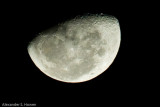 26 April - the moon over Yepoon
