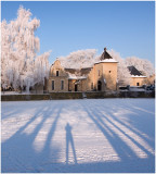 The gatehouse of the Van Ham Castle