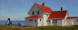 27. Lightkeepers House, Monhegan 9 x 23.5