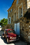 House with vintage car - Menerbes