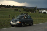 SAAB 95 on the road