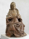 Saturnino Gatti, Madonna adorante, terracotta policroma, 1496. Proveniente da Spoltore