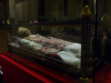 Spoglie di S. Pietro Celestino (Papa Celestino V) conservate nella Basilica di S. Maria di Collemaggio LAquila
