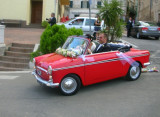 Wedding in red Bianchina