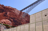 The Dam and bridge over the Colorado River