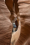 Swallowed by Lower Antelope Canyon