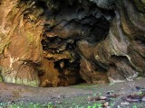 The cave entrance