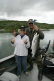 Thumbs up for the fishing