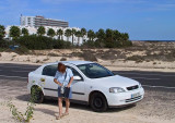 Hire car near Corralejo sand dunes