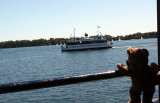   Passing another ferry