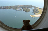 By the CN tower pod porthole