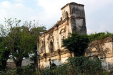 Vista Frontal de las Ruinas de la Antigua Iglesia