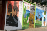 Murales en una de las Calles de la Poblacion