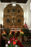 Detalle del Altar Mayor de la Iglesia Catolica de la Cabecera