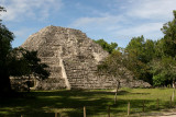 Primera Piramide que Recibe al Visitante