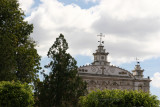 Vista Panoramica de la Fachada de la Iglesia