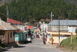 Calle Principal de Ingreso al Poblado