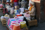 Vendedora en el Mercado Local