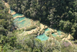 Vista del Complejo de Pozas Desde el Mirador