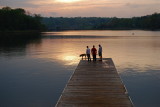 Three Boys and a Lab