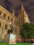 St. Pauls Cathedral At Night