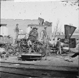 Richmond Crippled Locomotive Original Photograph