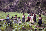 Kekchi Children in the Corn