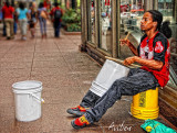 Bucket Drummer on State St