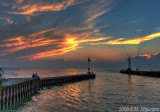 Sunset on Lake Huron, Grand Bend, Ontatio