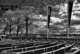 Pilars and Chairs , Toronto BW