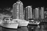 Boat Houses , Toronto BW