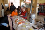 Breakfast at Alexandra's place in Milia