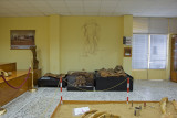Inside Milias museum. A new drawing