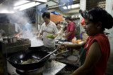 Cooks in a restraurant, Malacca