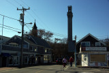 Pilgrim Monument silouette