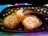 Sesame mochi