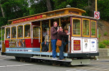 Powell - Hyde  Cable Car, lets go-go-go!!