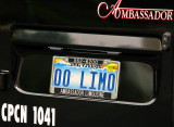 The black Limo plate. Las Vegas, Nevada